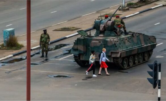 Government Explains Military Vehicle Presence on Borrowdale Road